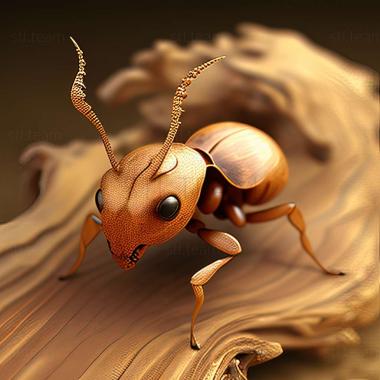 3D модель Pheidole lilloi (STL)